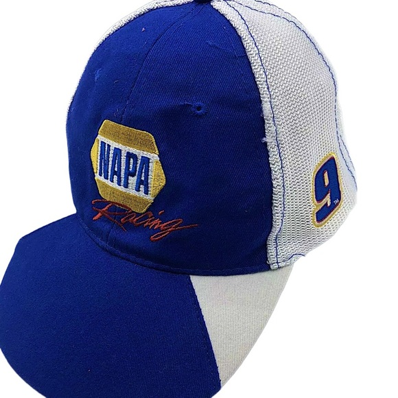 Nascar Other - Chase Elliot Baseball Cap NASCAR Racing Napa 9 Blue White.
